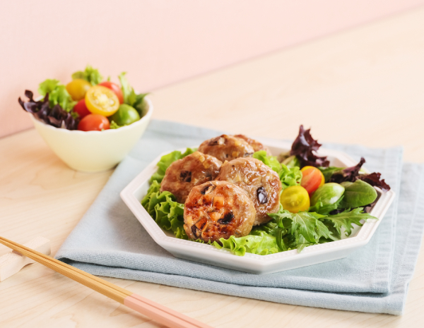 Tumis daging cincang dengan jamur dan chestnut air l  Tumis daging cincang dengan jamur dan chestnut air l