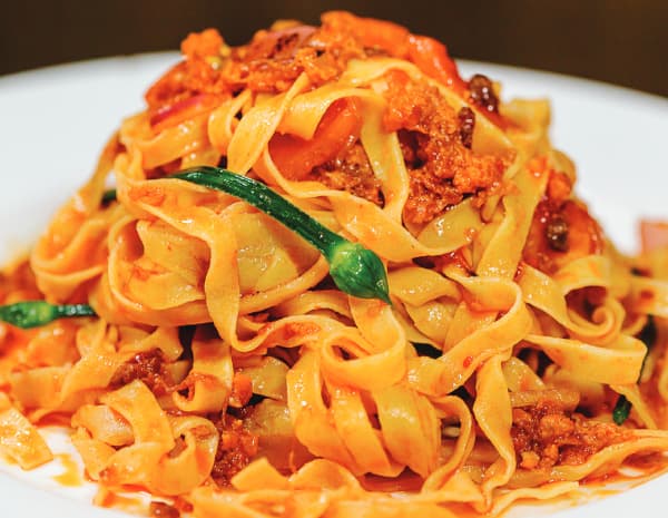 Tagliatelle with Spicy Nduja and XO Ragu | Recipes | Lee Kum Kee Home ...